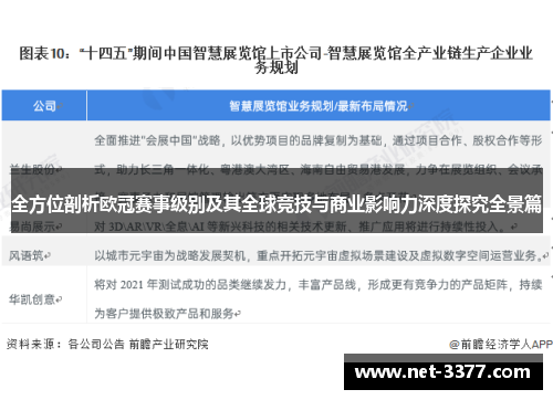 全方位剖析欧冠赛事级别及其全球竞技与商业影响力深度探究全景篇